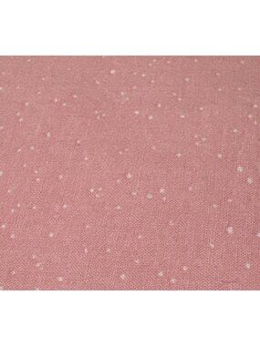 Pink White Dots Cotton Fat Quarter Fabric 18x22" Quilting Sewing Crafting Polka